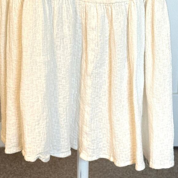 Billabong Ready For Sun - Beach Cover- Up Womens Size M Ecru - Picture 7 of 10